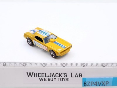 Snake Plymouth Yellow Enamel Don Prudhomme 1969 Redline Hot Wheels Mattel Vtg RL