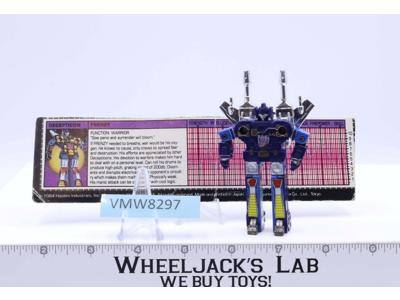 Frenzy Cassette SILVER 100% Complete 1984 Vintage Hasbro G1 Transformers Figure