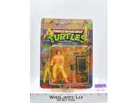 April O'Neil Blue Stripe Teenage Mutant Ninja Turtles TMNT 1988 Playmates MOSC