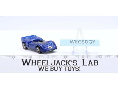McLaren M6A Blue 1969 Redline Hot Wheels Mattel Vintage RL