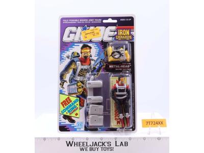 Metal-Head GI Joe Iron Grenadiers 1990 Hasbro Action Figure NEW MOSC SEALED