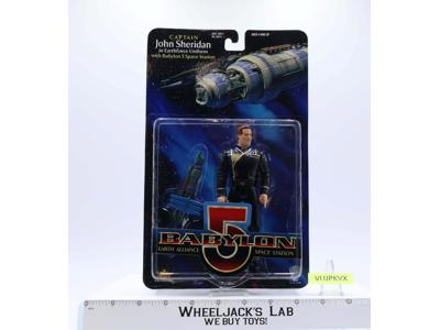 Capt. John Sheridan Babylon 5 1997 Exclusive Toy Products Figure NEW MOSC SEALED
