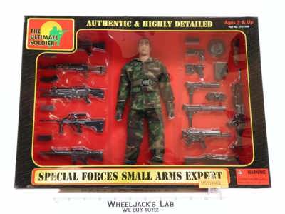 Ultimate Soldier Special Forces Small Arms Expert 12" 21st Century Toys MISB