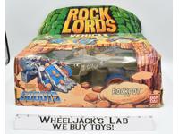 Rockpot Rock Lords GOBOTS European 1986 Bandai Action Figure Vehicle Near Mint