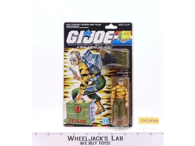 Lifeline GI Joe Tiger Force 1988 Hasbro Vintage Action Figure NEW MOSC SEALED