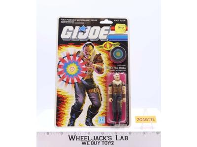 Crystal Ball GI Joe 1987 Hasbro Vintage Action Figure NEW MOSC SEALED