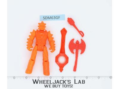 Magma Man Crystar The Saga of Crystar 1982 Remco 4" Action Figure w/ Accessories