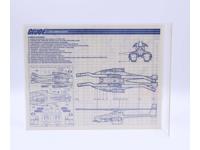 Cobra Mamba 1987 ORIGINAL Instructions/Blueprints G.I. Joe Hasbro