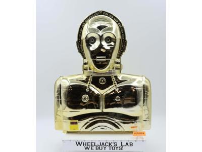 C-3PO Gold Action Figure Storage Case W/Insert Star Wars 1983 Kenner