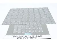 Lot of 78 Acrylic Action Figure Display Stands