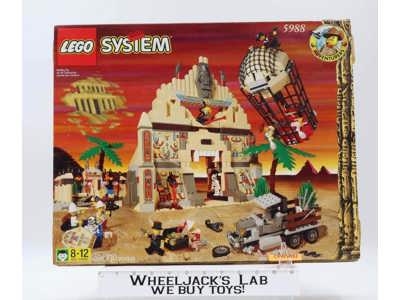 #5988 Pharaoh's Forbidden Ruins 1997 Lego System Egypt Adventurers