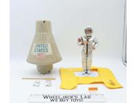 Official Space Capsule W/Astronaut Figure GI Joe 1966 Hasbro Vintage Figure Set