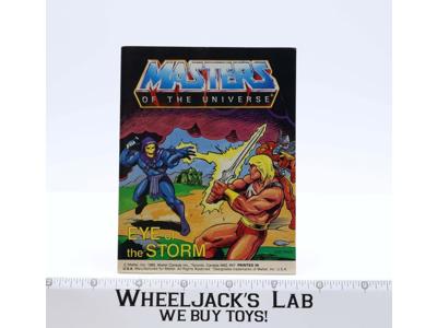 Eye Of The Storm Mini Comic Book MOTU Masters of the Universe 1985 Mattel