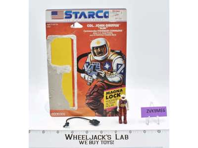 COL. John Griffin 100% Complete Starcom 1986 Coleco Vintage Action Figure