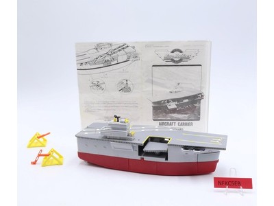 Aircraft Carrier Micro Machines W/Instructions 1988 Galoob Action Figure Playset