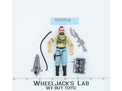 Ripper V1 100% Complete G.I. Joe 1985 Hasbro Vintage Action Figure