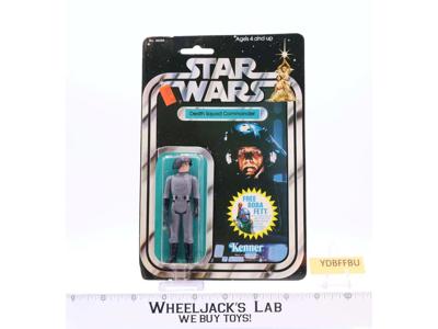 Death Squad Commander 20 Back-G Star Wars 1978 Kenner Figure NEW MOSC SEALED