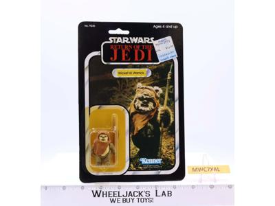 Wicket W. Warrick Ewok 77 Back Star Wars ROTJ 1983 Kenner Action Figure NEW MOSC