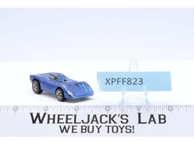 Ferrari 312P Blue Hot Wheels 1969 Redline Vintage Mattel RL