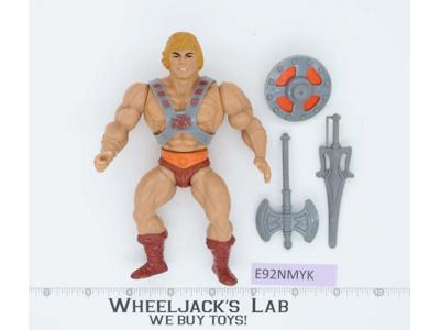 He-Man 100% Complete MOTU Masters of the Universe 1984 Mattel Action Figure