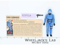 Cobra Commander V1 Straight Arm 100% Complete G.I. Joe 1982 Hasbro Vintage