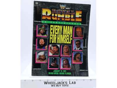 WWF Royal Rumble 30 Participants 1991 Souvenir Program Magazine #2