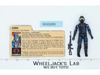 Cobra V1 Straight Arms 100% Complete G.I. Joe 1982 Hasbro Vintage Action Figure