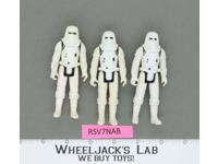 Lot of 3 Star Wars Hoth Stormtroopers 1980s Kenner Vintage Action Figures