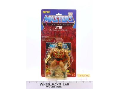 Jitsu He-Man Masters of the Universe MOTU 1983 Mattel MOSC SEALED NEW Hong Kong