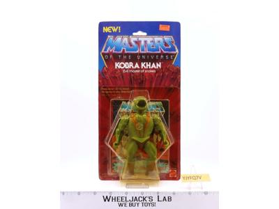 Kobra Khan He-Man Masters of the Universe MOTU 1983 Mattel NEW MOSC SEALED