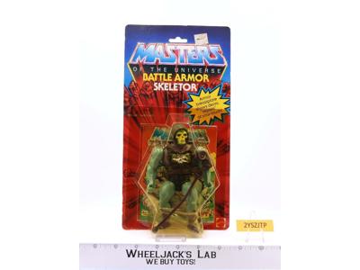 Battle Armor Skeletor He-Man Masters of the Universe MOTU 1983 Mattel NEW MOSC