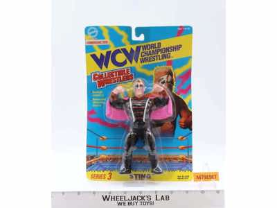 Sting Series 3 WCW Collectible Wrestlers 1994 Original Toymakers NEW MOSC SEALED