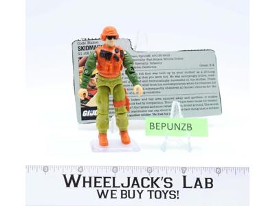 Skidmark V1 100% Complete G.I. Joe 1988 Hasbro Vintage Action Figure