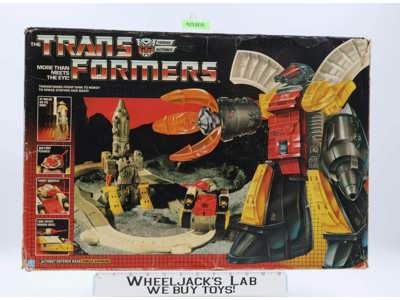 Omega Supreme WORKS Complete W/Box 1985 G1 Transformers Hasbro Action Figure