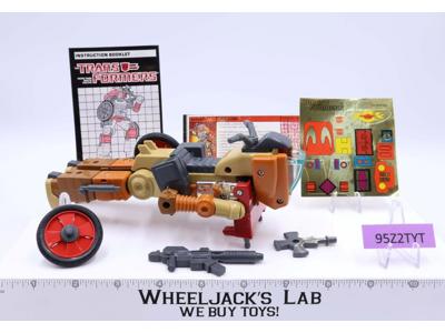 Wreck-Gar 100% Complete UNUSED STICKERS Vintage 1986 G1 Transformers Figure