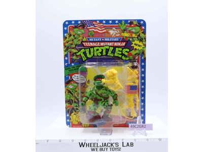 Raph The Green Teen Beret Teenage Mutant Ninja Turtles TMNT 1991 MOSC Military