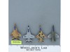 High Speed Navy USAF Camo 614-619 Diecast Jet Fighter Airplane Lot of 4 Planes