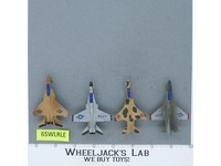 High Speed Navy USAF Camo 614-619 Diecast Jet Fighter Airplane Lot of 4 Planes