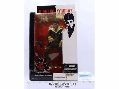 Al Pacino Scarface Black Suit 2005 Mesco Toys Action Figure NEW MOSC SEALED