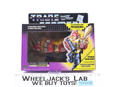 Headstrong Complete W/ Box & Insert Near Mint 1986 G1 Transformers Vintage