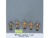 Military Muscle Men Lot of 5 Figures 1993 San Francisco Toymakers
