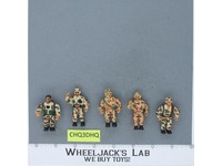 Military Muscle Men Lot of 5 Figures 1993 San Francisco Toymakers