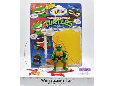 Talkin' Raphael W/Cardback 100% Complete TMNT 1991 Playmates Vintage