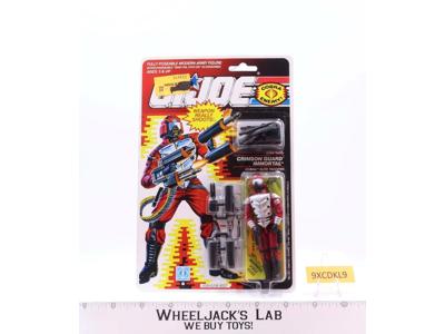 Crimson Guard Immortal GI Joe 1991 Hasbro Vintage Action Figure NEW MOSC SEALED