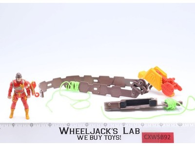 Rollerball W/General Summit Complete Sky Commanders 1987 Kenner Action Figure