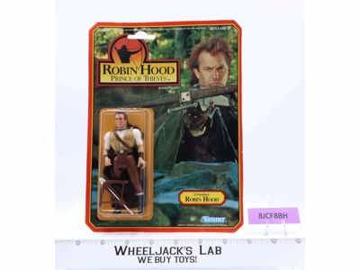 Robin Hood W/Crossbow Robin Hood Prince of Thieves 1991 Kenner MOSC NEW