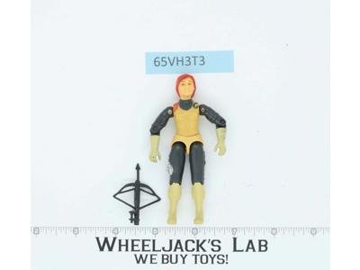 Scarlett V1.5 Swivel Arms 100% Complete G.I. Joe 1983 Hasbro Vintage Figure