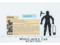 Snake Eyes V1.5 SWIVEL ARM 100% Complete G.I. Joe 1983 Hasbro Vintage Figure