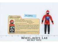 Cobra H.I.S.S. Driver V1 100% Complete G.I. Joe 1983 Hasbro Vintage Figure