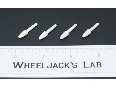 Tracks 4x Missiles Rockets Vintage Hasbro G1 Transformers 1985 Action Figure